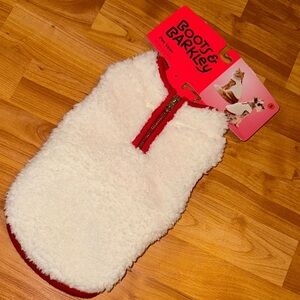 Faux Shearling Dog and Cat Vest - Boots & Barkley™ Red/Cream S